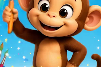 create cute 3d childrens books alphabet books