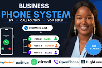 ringcentral nextiva aircall openphone ghl call routing ivr volp a2p 10dlc