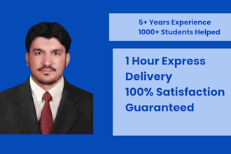 provide calculus statistics algebra tutoring with solutions in 3 hours phd math