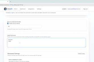 build custom ai workflow automation with gmail, slack and notion