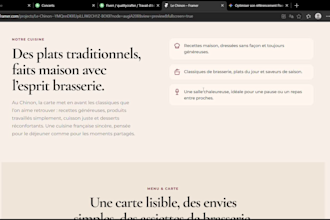 create a professional showcase website for your business