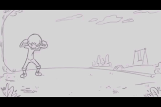 do 2d traditional animation, 2d line art, 2d frame by frame, handdrawn animation