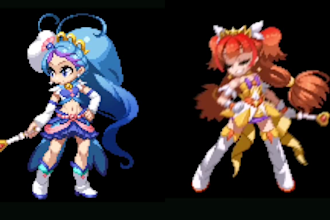 do 2d pixel art animation, pixel art sprite sheet, nsfw character animation