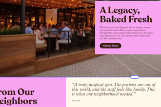 design a modern wix website for your business