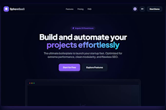 build a bilingual angular 20 saas landing page template