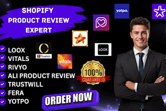 setup shopify product review trustwill vitals loox ali reviews yotpo fera rivyo