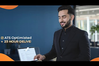 write professional CV and resume for job and ats
