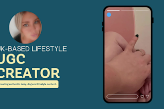create authentic UK ugc videos for tiktok, instagram and ads