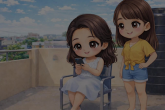 create a personalized animated memory video