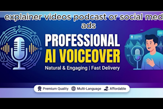 generate realistic ai voiceovers for you
