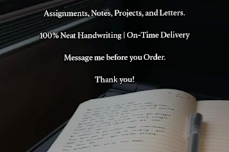 do neat and clean urdu handwriting assignments for you