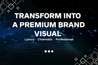 create a luxury cinematic product poster design for your brand