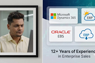 professional b2b sales expert for saas and erp products
