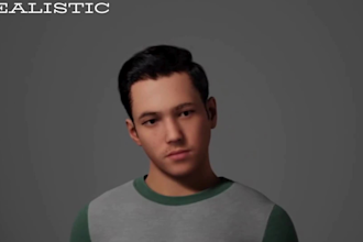 create realistic metahuman with animation, rigging, in unreal engine5