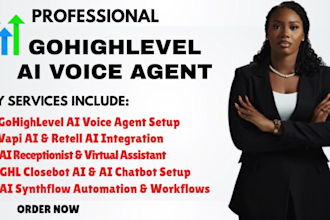 gohighlevel ai voice agent virtual assistant ai chatbot vapi ai closebot ai call