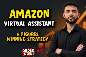 be your amazon fba private label virtual assistant and PPC account manager