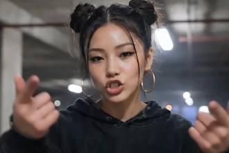 create 4k cinematic ai music video ai rapping music video hip pop music visuals