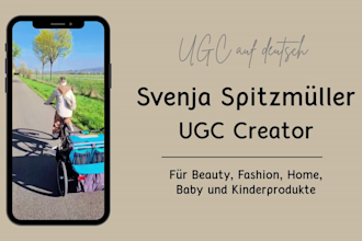 produce natural ugc videos in german