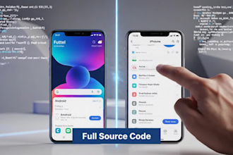 create your flutter mobile app for android and ios