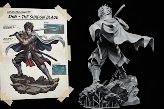 convert 2d images into stylized 3d models, stl files and 3d printing models