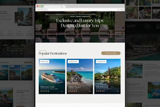 design wordpress website landing page lead generation page for business startups