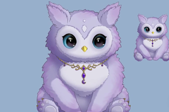 design live2d vtuber model, animal vtuber 2d animal rigging for vtube studio