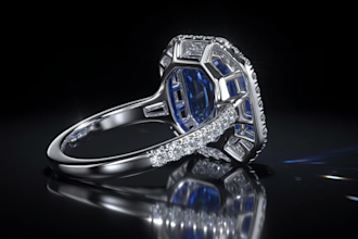 create 3d jewelry cad design, modeling, and 4k rendering