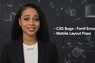 fix squarespace CSS bug, custom code, mobile layout issue, and submission error