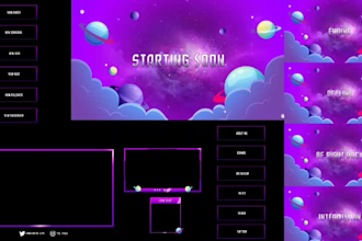 do gfx art commision and twitch emotes  overlays badges