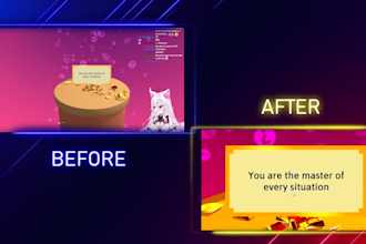 edit chaotic vtuber videos with captions and memes