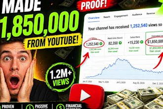 erstelle einen viralen youtube automatisierungskanal für massive einnahmen