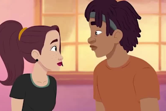 2d animated video, cartoon animation, character animation
