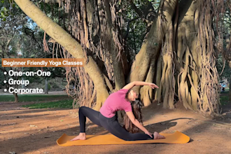be your private online yoga teacher for beginners at home