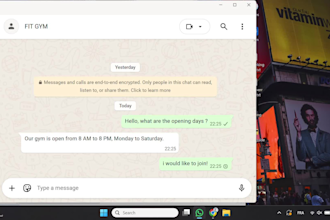 build a whatsapp chatbot to capture leads and send email notifications
