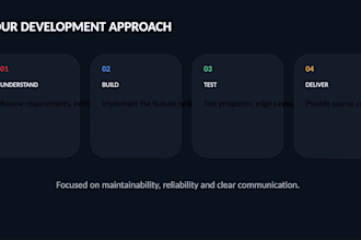 build, fix, or optimize your ruby on rails or golang backend API
