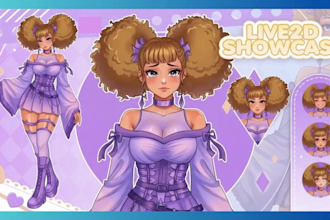 design anime live2d vtuber model, pngtuber, custom vtuber, vtube studio