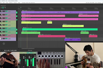 produce, record, mix acoustic music for your project