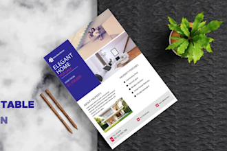 design luxury real estate flyers and brochures that sell properties fast