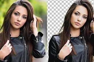 do professional background removal and cutout images, and photo editing