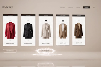 create ai hero website, landing page video, animated banner and hero video