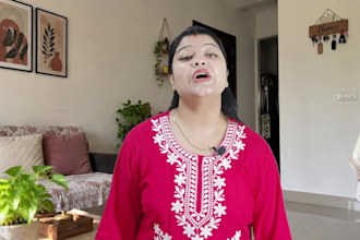 create a hindi spokesperson video for your business