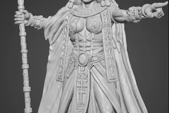 sculpt a premium custom 3d miniature or action figure also statues for printing
