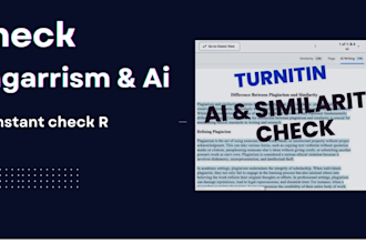 generate a plagiarism and ai detection report of any document