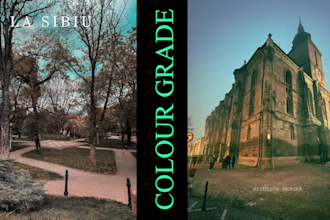 do professional colour grading for your photos