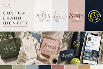 design a minimalist, feminine logo