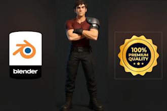 create realistic and stylized 3d character, models