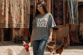 clothing mockup videos and tshirt lifestyle video ads