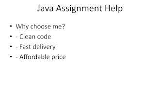 do java assignments, oop tasks and debugging