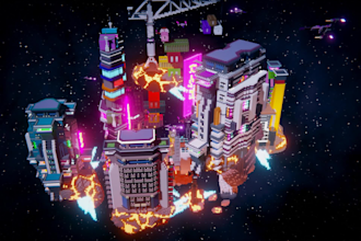 create cinematic minecraft builds and worlds