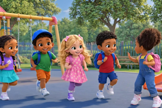 create 3d ai kids animation videos and cartoon stories